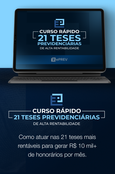 Card do curso rápido 21 Teses Previdenciárias